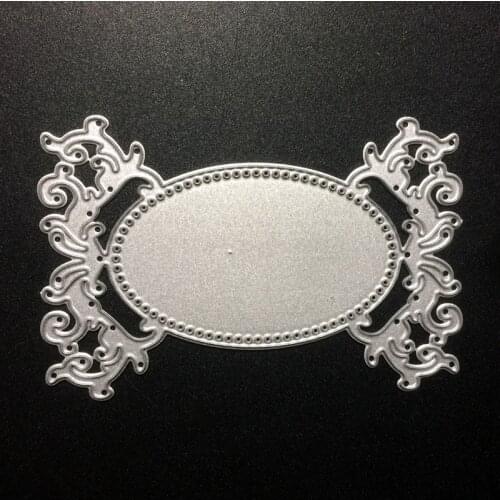 SCD606 Frame Metal Cutting Dies For Scrapbooking Stencils DIY Album Cards Decoration Embossing Folder Craft Die Cuts Tools New