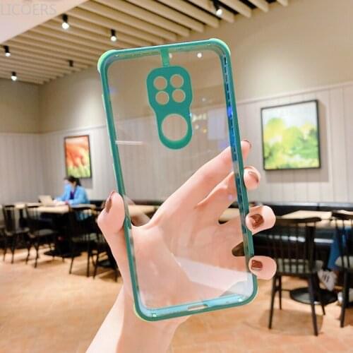 Clear Case for Xiaomi Mi 10T Pro Redmi Note 9S 8 9C 10X K30 Ultra POCO M3 X3 Lens Scratch Shockproof Anti-fall Cover Funda Capa