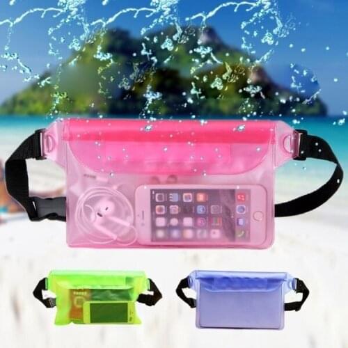 Rainproof Waterproof Sports Underwater Bag Swim Beach Dry Pouch Waist New