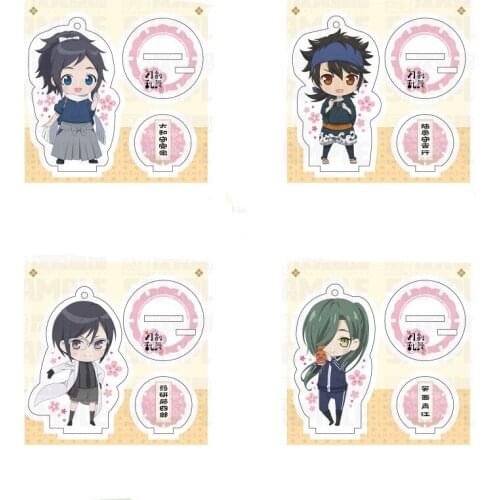 1pc Anime Touken Ranbu Online Cartoon Printed Acrylic Stand Figure Cosplay Prop Home Desk Decor Boy Christmas Girl Gift