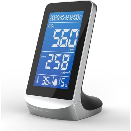 CO2 Meter Detector DM72D Digital PM2.5 Temperature Humidity Monitor Infrared NDIR Detector Multifunctional Air Quality Analyzer