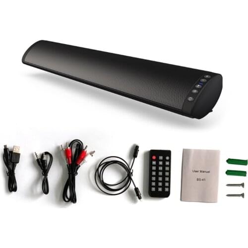 20CB TV Speakers Bass Stereo Subwoofer Support Standard Cable Full Range Loudspeaker Bluetooth-Compatible