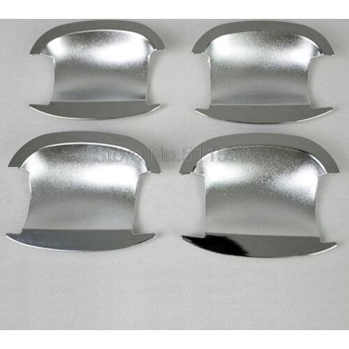 For Volkswagen Golf 6 MK6 2009-2014 2015 Chrome Door Handle Bowl Cover Trim Decoration Sticker Exterior Accessories Car Styling