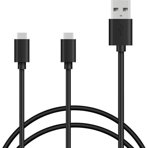 2-in-1 USB Type-C Charging Cable Data Cord 100cm Camera Charging Cable for DJI OSMO Pocket 2 Camera