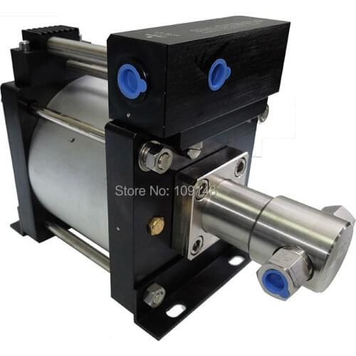 Free shipping Model : AH400 400:1 ratio 3200 Bar High pressure air water pump for water jetting equipment