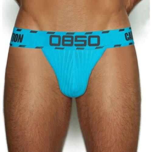 0850 New Sexy Man Underwear High Quality Cotton Briefs Men High Fork Close Fit Gay Underpants Breathable Slip Hombre Dropship