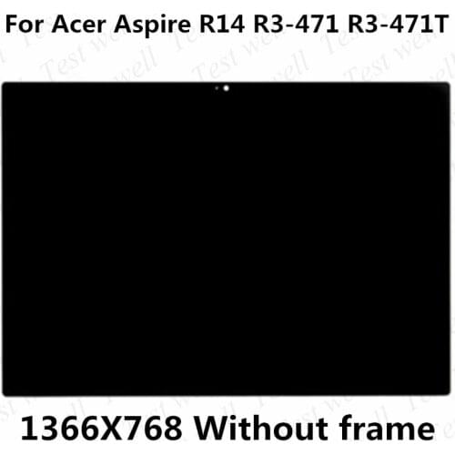 Original 14.0'' Touch LED LCD Screen Digitizer Assembly display glass replacement For Acer Aspire R3-471 R3-471T R14 R 14