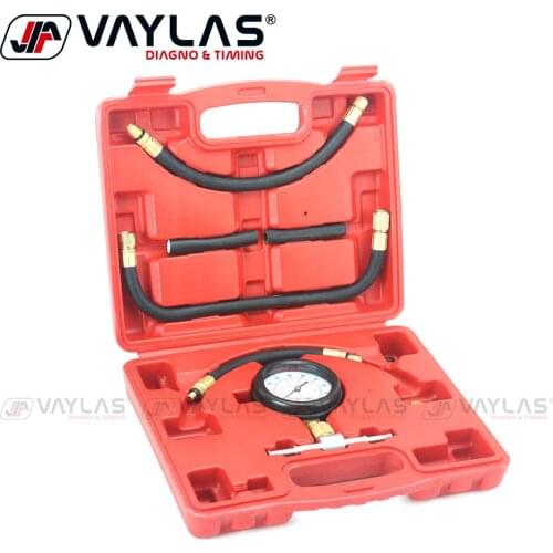 TU-113 Pressure Gauge Tester Kit Gas Engine Cylinder Car Motorcycle Pressure Gauge High Quality Auto Tools