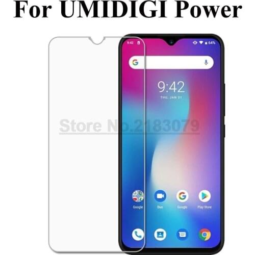 UMIDIGI Power Tempered Glass Screen Protector 9H otective Glass Smartphone Accessories Film for UMIDIGI Power 6.3Inch Case Glass