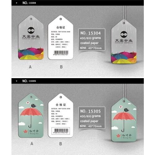 Custom hangtag, garment label ,swinger, shirt tag ,high quality socks ornament,umbrella accessory hang tag kk1601