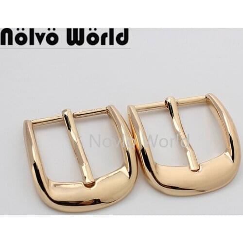 10-50 pieces gold colors 40*44mm 30mm inner polished pin buckle for backpack suitcase adjust buckle purse accessories