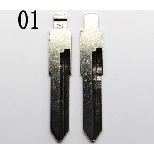10 pcs/lot 01# Folding key blade For Santana, Audi 100, golf ,B4 Car key embryo replacing the key head NO.01