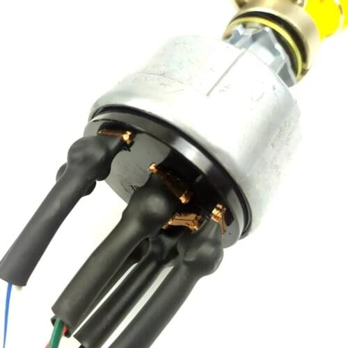 FOR 55 60-7 80 150 215 225-7 Excavator accessories Ignition key switch Excavator electromechanical door lock