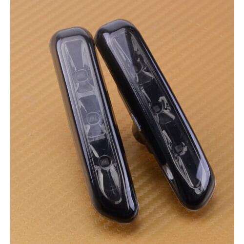 CITALL 1 Pair 63138370719 Car Side Marker Light Turn Indicator Black Lens 3 LED 63138370720 for BMW 3-Series E46 1999 2000 2001
