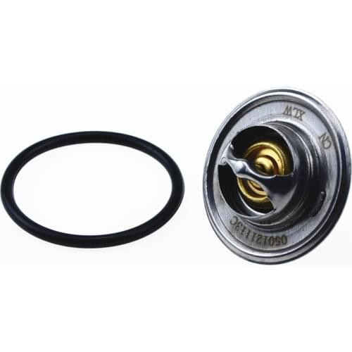 82 Degree O-ring Coolant Thermostat Sensor For VW Golf MK5 MK6 Passat B5 B6 Polo Beetle Caddy A3 S3 A4 S4 A6 1.6 1.8T 050121113C