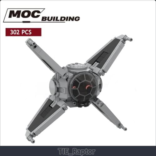 TIE Raptor childrens toy assembly kit starcraft movie model military moc blocks reconnaissance star series wars spacecraft