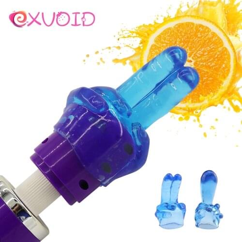 EXVOID Magic Wand Attachment Head Covers AV Stick Vibrator Accessory AV Rod Head Cap Sex Toys For Couples Vibrator Cap Sex Shop