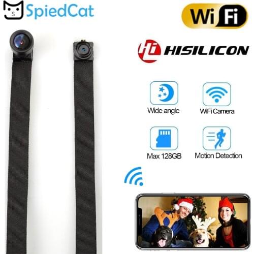 HD 1080P mini Lens body Webcam Video Micro motion camera Wireless Wifi IP/P2P Recorder DV Surveillance Camcorder Support TF Card