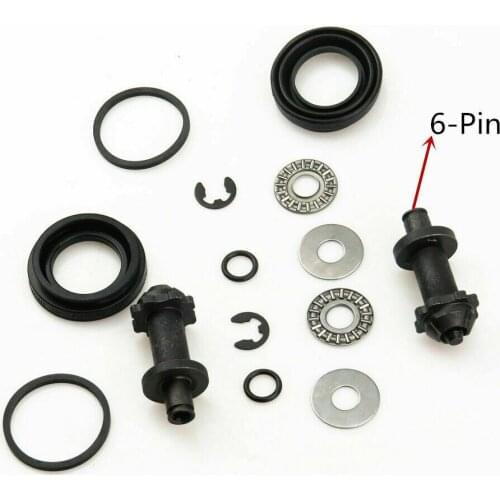 2Set 3C0998281A 6 Torx Teeth Rear Hand Brake Motor Caliper Screw Repair Kit for Audi Q3 VW Passat Tiguan 3C0998281 3C0 998 281 B