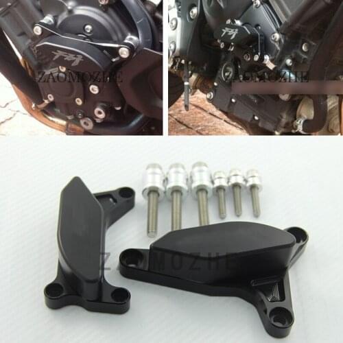 Motorcycle Engine Cover Crash Pad Frame Protector Slider For YAMAHA FZ-1 (2006-2012) FZ-8 (2012-2014)