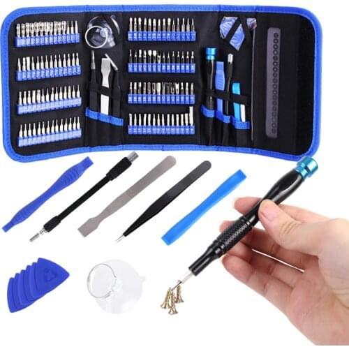 Screwdriver Set 126/128/160/180 In 1 CR-V Screwdriver Bits Multitool Magnetic Torx Hex Phone Electronics Repair Hand Tools Kit