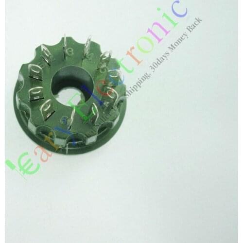 Wholesale and retail 50PCS 11 PIN bakelite SHUGUANG VACCUM TUBE SOCKET SAVER AUDIO tube amp DIY parts free shipping