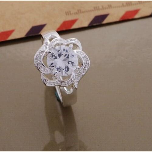 Wholesale free shipping 925 silver Fashion jewelry rings WR-725