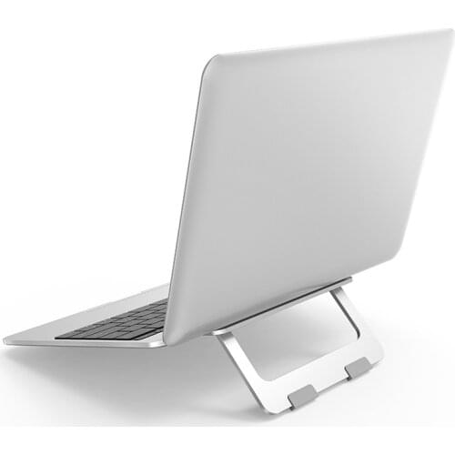 Folding Portable Laptop Stand Viewing Angle/Height Adjustable Quality Aluminum Alloy Bracket for book ipad