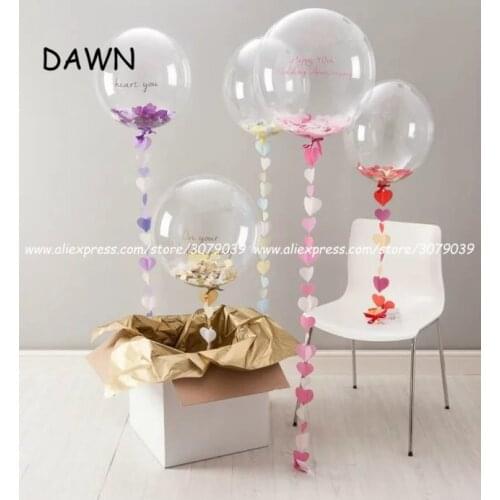 1pc No Wrinkles Clear Balloon Transparent Inflatable Marriage Wedding birthday Helium Inflatable Balls Gifts Favor DIY Love