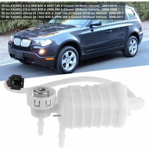 Fuel Filter With Pressure Regulator 16146766158 Fits BMW E83 X3 2.5i 3.0i