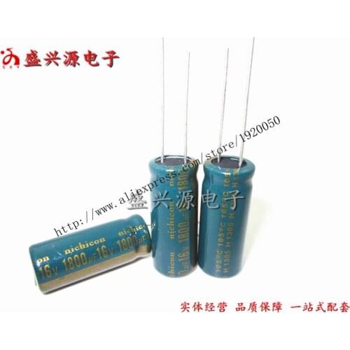 16V1800UF 1800UF16V motherboard plug aluminum electrolytic capacitors Specification: 10 * 25