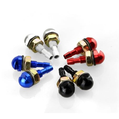 2pc Universal Aluminum Windshield Wiper Water Jet Spray Washer Nozzle Of Vehicle High-Strength Aluminum