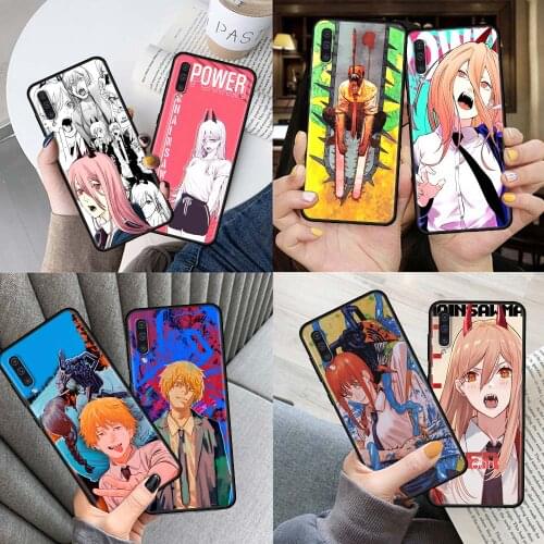 Anime Chainsaw Man For Samsung A50 A51 A70 A71 A21s Case for Galaxy A31 A10 A20e A30 A40 A20s A10s Soft Phone Cover