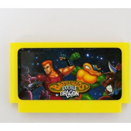 Battletoads And Double Gragon 60 Pin Game Card For 8 Bit Subor Game Player