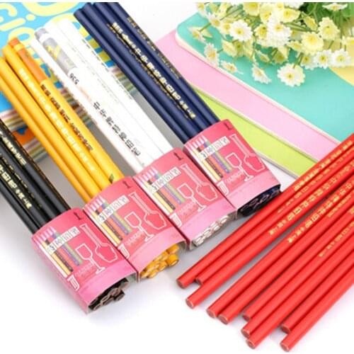 10pcs/lot premium colored pencil high quality special pencil suitalbe for writing on leather/glass/plastic/ceramic Chunghwa 536