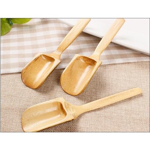 Creative natural bamboo tea shovel tea accessories W9254