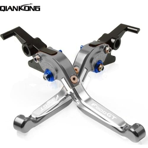 Motorcycle Accessories Motorcycle CNC Adjustable Brake Clutch Levers handle for BMW F800GT 2013 2014 2 2015 2016F800GT