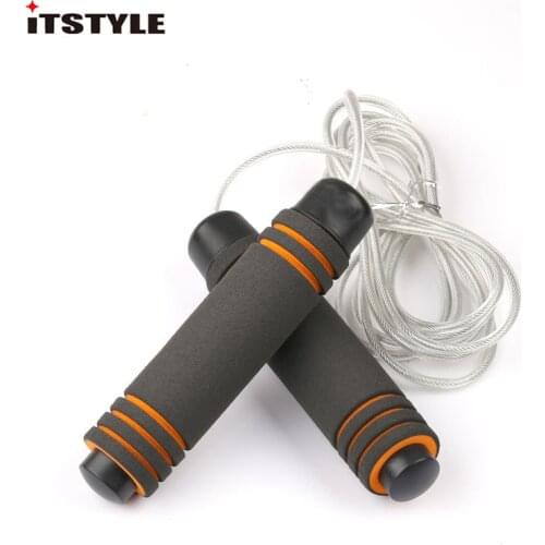 ITSTYLE Professional Jump Rope Bodybuilding Gym Crossfit Steel Wire skipping Rope