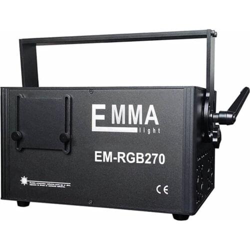 PRO Ilda 3D Lazer Effect 5000mW RGB Animation Laser Show DJ Party Lighting Projector