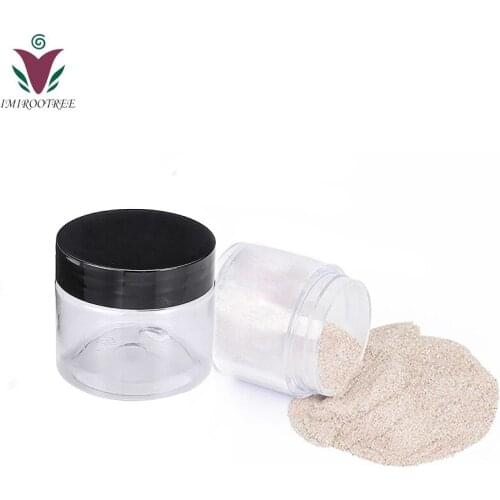 Freeship 24pcs 50ml Clear Plastic Jar Empty Cosmetic Containers Box Bottle Travel Storage Refillable Pot Make Up