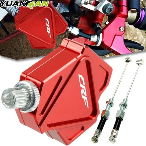 Motorcycle CNC Aluminum Stunt Clutch Lever Easy Pull Cable System For HONDA CRF 150 230 250 450 1000 R RX X F L M RALLY L