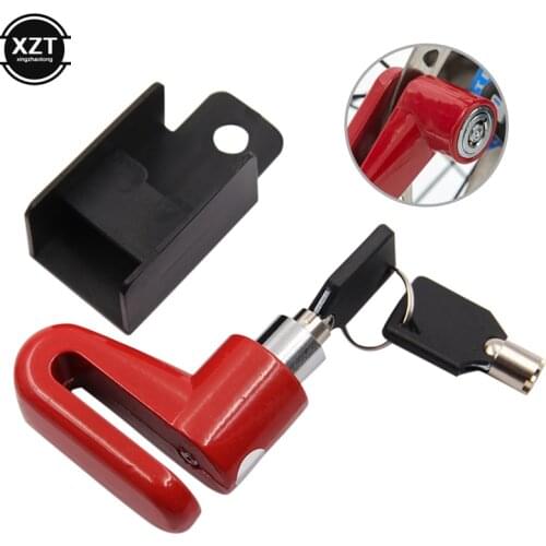 Heavy Duty Motorcycle Mountain Bicycle E-Bike Disk Brake Safety Anti-Theft Lock MTB Bike Brake Disc Lock Bike Accessories