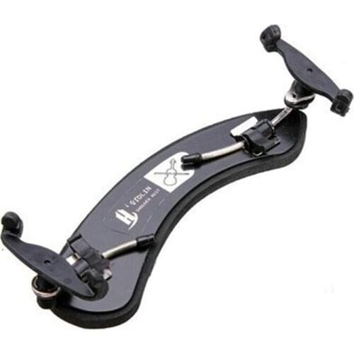 Universal Violin Shoulder Rest Adjustable Feet Fiddle Metal and Sponge Pad for 1/8-4/4 Violins Shoulder Rest Parts Accessories