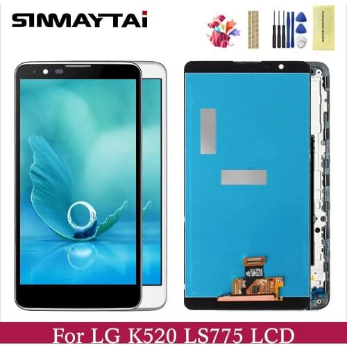 Original For 5.7" LG Stylus2 Stylus 2 LCD Display Screen + Touch Screen Panel Digitizer Assembly Replacement For K520 F720L
