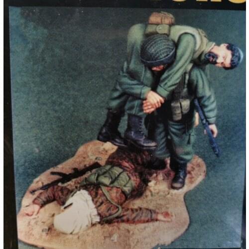 1:35 Resin Figure Model Kit Unassambled Unpainted //X266(3 figures)