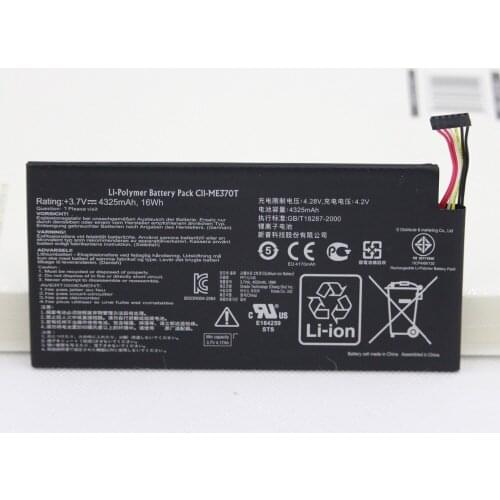 10pcs/lot 4325mAh Tab battery C11-ME370T / C11 ME370T for Asus Google Nexus 7 Nexus7 2012 Wifi Version 1 Generation