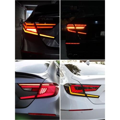 2021 Suitable For Modification the Led Streamer Steering Fishbone Audi Star Lambert Taillight Assembly of Honda 10