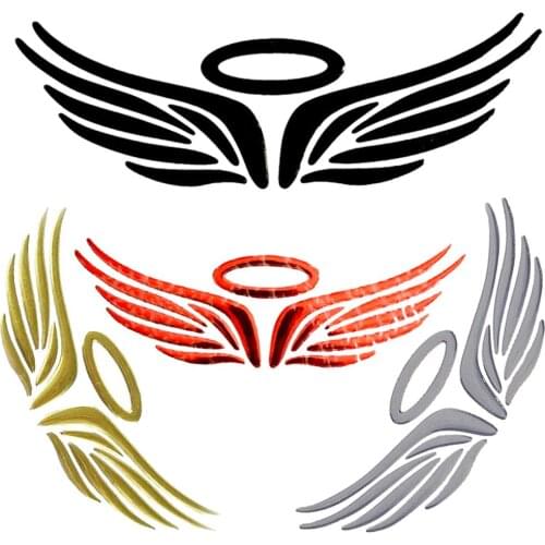 3D Angel Wing Car Auto Stickers Decal Body Vehicle Emblem Badge Logo Decoration Motorcycle Stickers