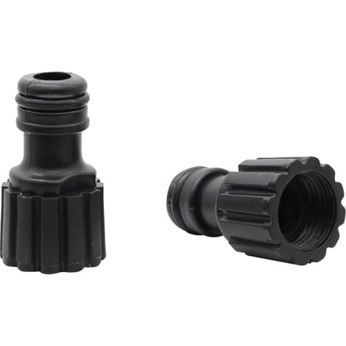 18mm Female Thread Quick Connector Car Wash Accessories Connection Car Wash Brush Diaphragm Pump Nipple Joint 50 Pcs