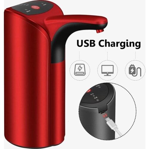 Dual Mode Water Bottle Pump USB Charging Automatic Drinking Water Dispenser Portable Water Bottle Switch Household Merchandise